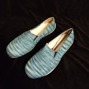 Ros Hommerson "Carmela" Blue Loafer, Size 9.5W